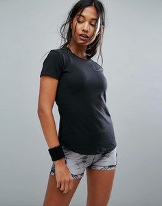 Черная футболка с сетчатыми вставками adidas Training Prime Mix - Черный
