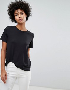 Футболка с круглым вырезом Vero Moda - Черный
