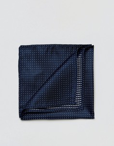 Синий платок для нагрудного кармана в горошек Jack &amp; Jones - Синий