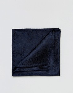 Платок для нагрудного кармана с узором пейсли Jack &amp; Jones - Темно-синий