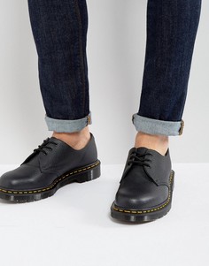 Туфли из зернистой кожи Dr Martens Made In England 1461 - Черный