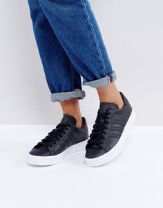 Черные кроссовки adidas Originals Court Vantage - Синий