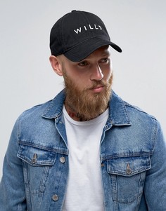 Черная бейсболка Jack Wills Enfield - Черный