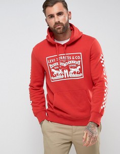 Худи с принтом Levis - Красный Levis®