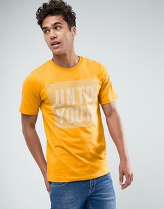 Футболка с принтом Jack &amp; Jones Core - Желтый