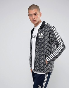 Черная двусторонняя ветровка adidas Originals BS4894 - Черный