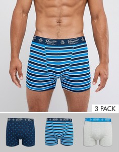 3 пары боксеров-брифов Original Penguin - Синий