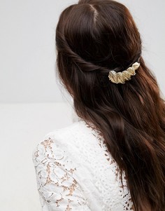 Заколка для волос с листьями ASOS - Золотой