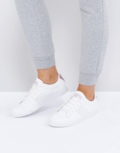 Низкие кроссовки белого и розово-золотистого цвета Le Coq Sportif Agate - Белый
