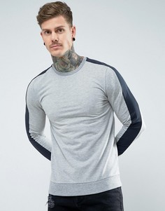 Обтягивающий свитшот ASOS - Серый