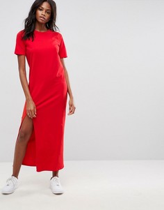 Платье-футболка макси ASOS Ultimate - Красный