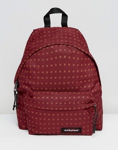 Рюкзак с уплотнением и принтом крестов Eastpak PakR - Коричневый