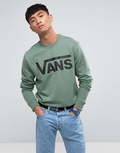 Зеленый свитшот Vans V00YX0THC - Зеленый