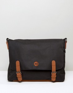 Классический портфель с коричневой отделкой Mi-Pac - Черный