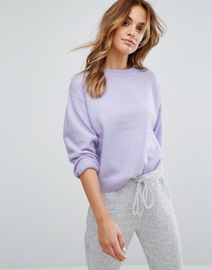 Сиреневый короткий джемпер Micha Lounge - Фиолетовый