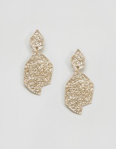 Металлические серьги-подвески ASOS - Золотой