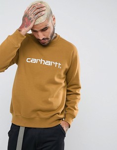 Свободный свитшот Carhartt WIP - Коричневый