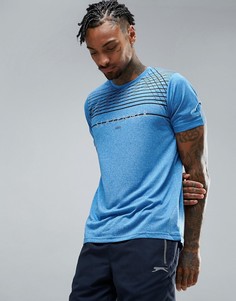 Футболка с логотипом Slazenger - Синий