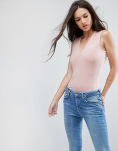 Топ без рукавов ASOS - Розовый