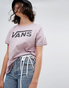 Сиреневая футболка Vans - Фиолетовый