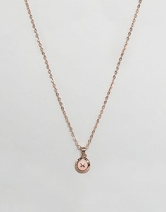 Ожерелье с небольшой эмалированной пуговицей Ted Baker - Золотой