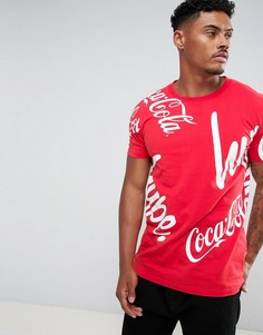 Красная футболка с логотипом Hype x Coca Cola - Красный