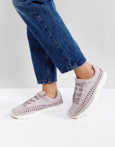 Сиреневые кроссовки с плетеной отделкой Nike Mayfly - Фиолетовый