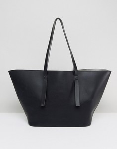 Двусторонняя сумка-шоппер ASOS - Черный