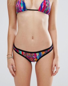Бикини плавки-хипстеры Seafolly Mexican Summer - Мульти
