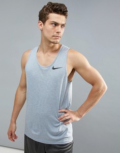 Серая майка Nike Training Breathe HyperDry 832825-043 - Серый