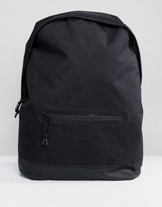 Черный рюкзак с молниями ASOS - Черный