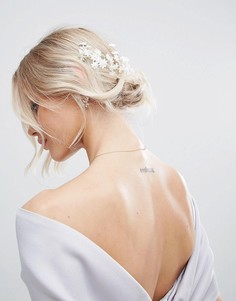 Украшение для волос с цветами ASOS BRIDAL - Белый