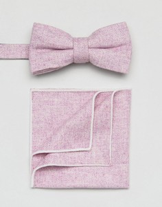 Галстук-бабочка и платок для пиджака 7X - Фиолетовый