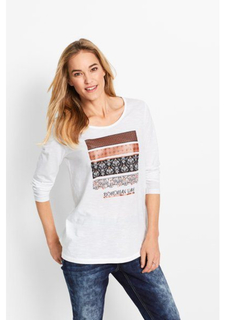 Кофточка с длинными рукавами