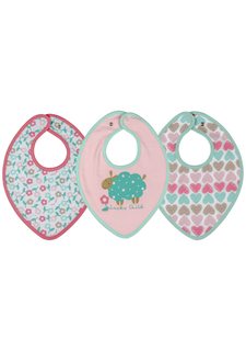 Комплект : нагрудники 3 шт Lucky child