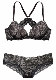 Комплект: бюстгальтер Push-up + трусики Lascana