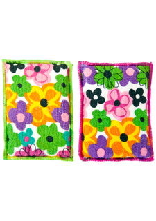 Губка для мытья посуды в комплекте (2 шт.) WATERCOLOR VIGAR