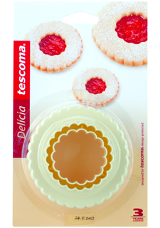 Двухсторонние формочки DELICIA, 6 размеров tescoma
