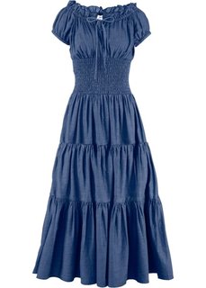 Летнее платье (темно-синий «потертый») Bonprix