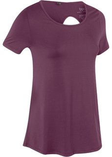 Спортивная футболка (цвет бузины) Bonprix