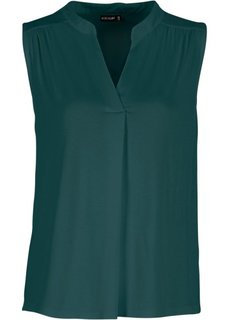 Блузка-топ (зеленый) Bonprix