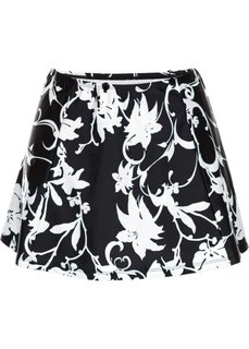 Пристегивающаяся юбка (черный/белый) Bonprix