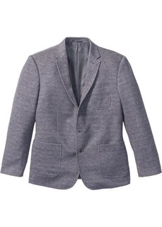 Трикотажный пиджак Regular Fit (серый меланж) Bonprix