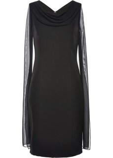 Платье-чехол (черный) Bonprix