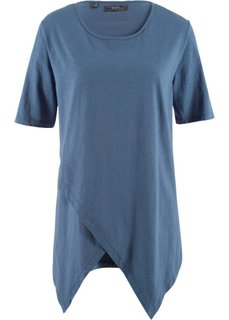 Футболка 2 в 1 с имитацией многослойности (индиго) Bonprix