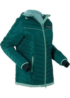 Стеганая куртка (насыщенный зеленый) Bonprix