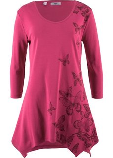 Футболка с рукавами 3/4 (красная ягода с рисунком) Bonprix