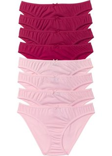 Трусики (8 шт.) (красная ягода/розовый) Bonprix