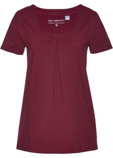 Футболка с коротким рукавом (красный) Bonprix