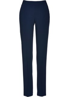 Брюки без застежки (темно-синий) Bonprix